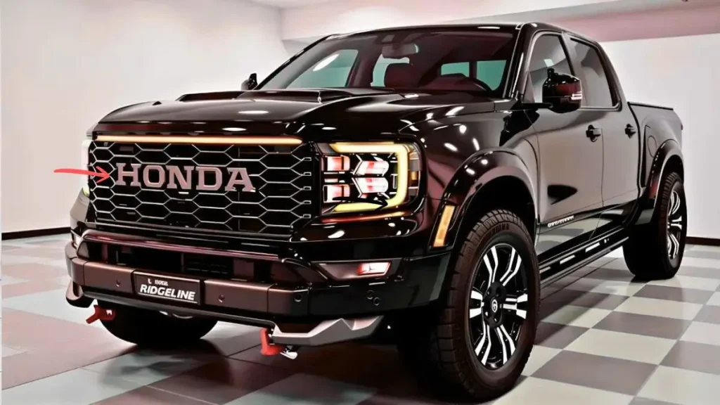 Revealed 2026 Honda Ridgeline